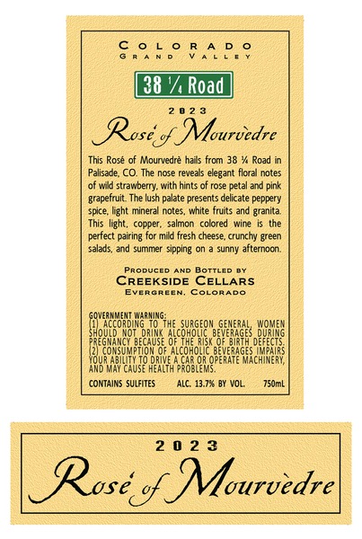 2023 Rosé of Mourvèdre