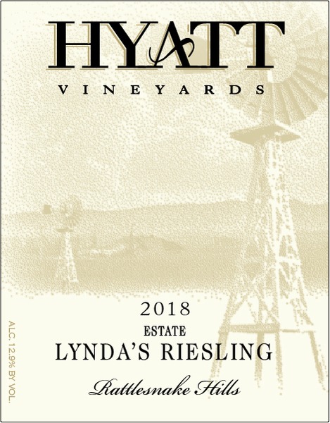 2018 Hyatt Vineyards Estate Lynda's Riesling