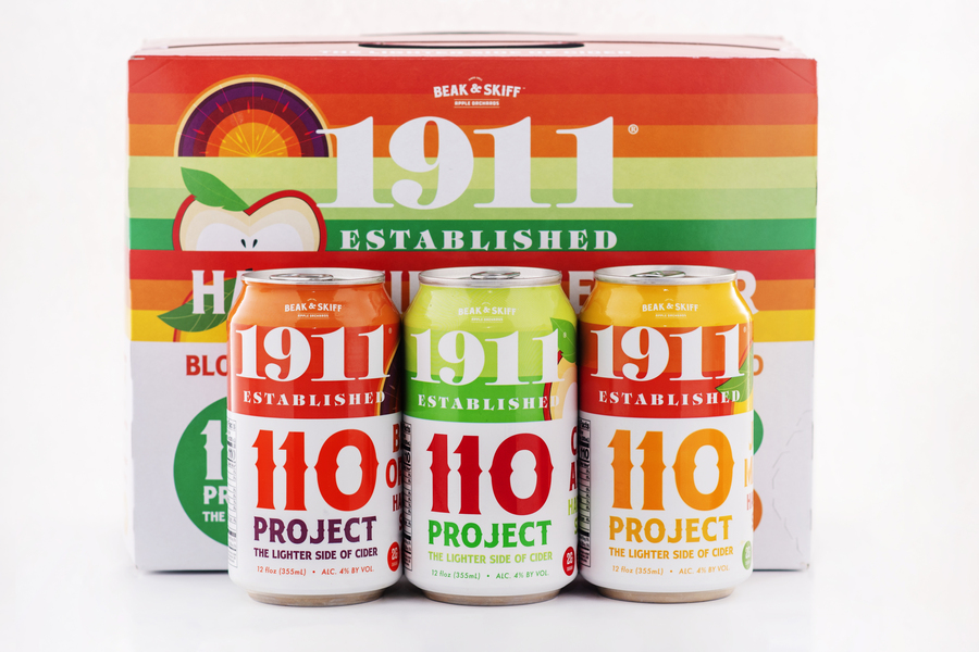 1911 Hard Cider Seltzer 110 Project Variety Pack - 12 x 12oz Cans