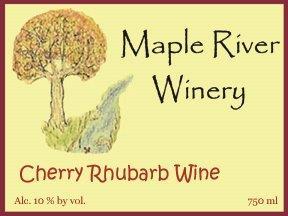 Cherry Rhubarb Wine