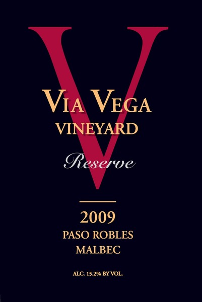 2009 VIA VEGA Malbec Reserve