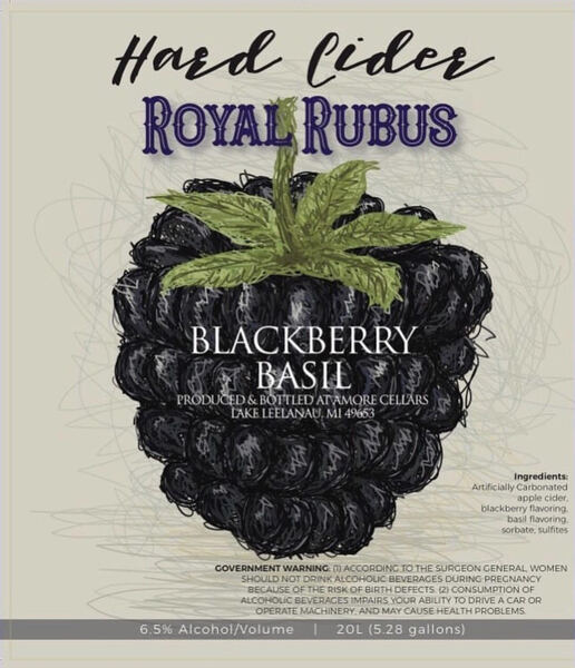 Royal Rubus Growler