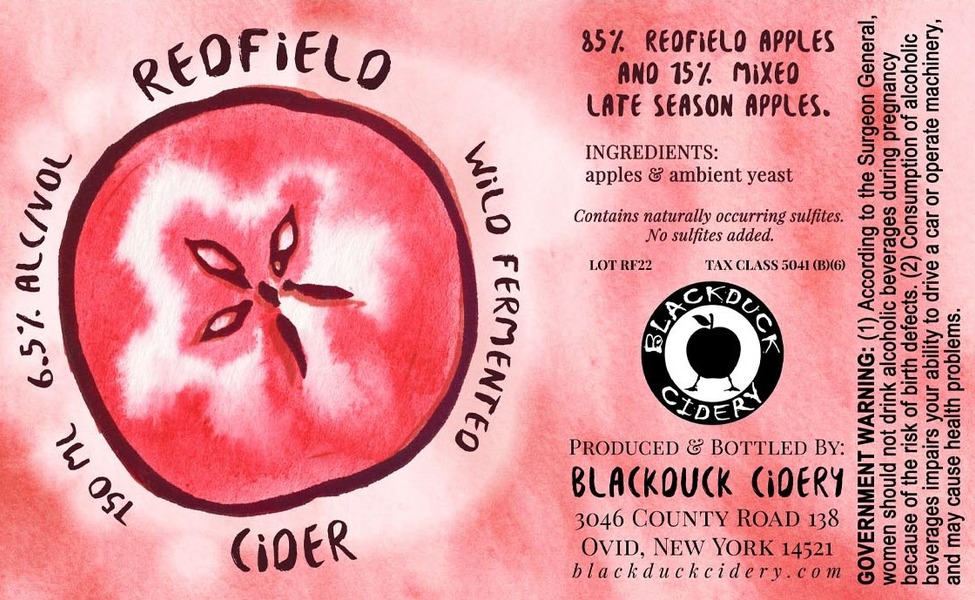 2022 Redfield Cider