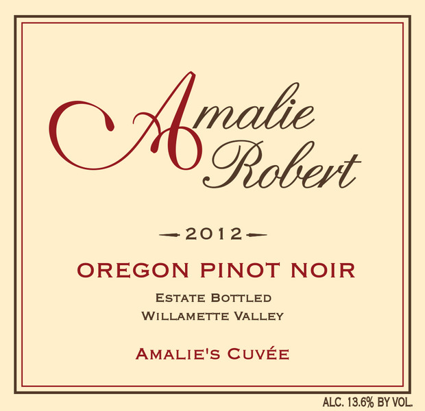 2012 Amalie's Cuvee Pinot Noir