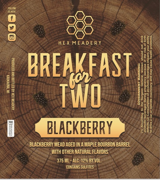 Breakfast for Two : Blackberry