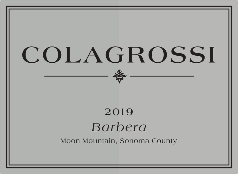 2019 Barbera - Moon Mountain