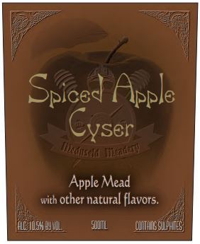 2017 Spiced Apple Cyser