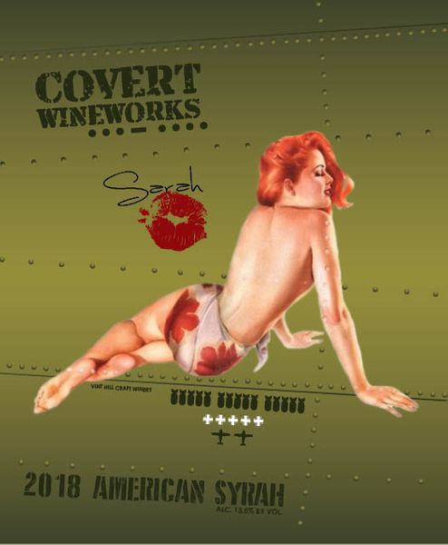 2018 Covert Wineworks Syrah "Sarah"