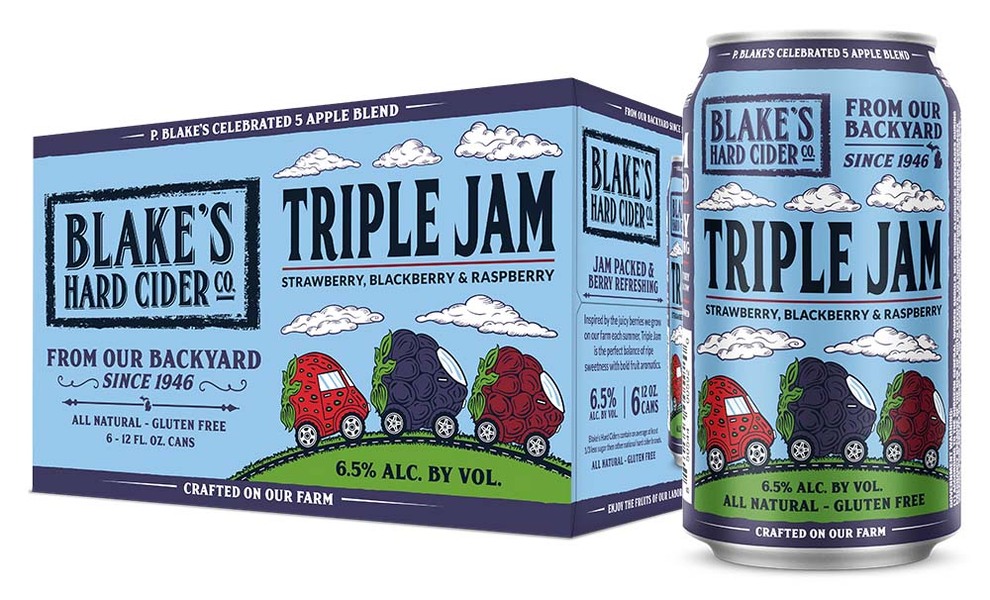 Blakes Hard Cider Company Triple Jam