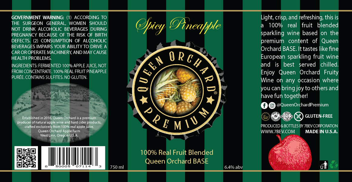 Queen Orchard Spicy Pineapple