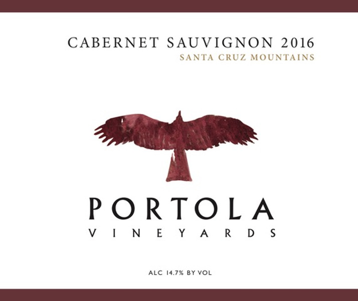 Portola Vineyards 2016 Cabernet Sauvignon Santa Cruz Mountains