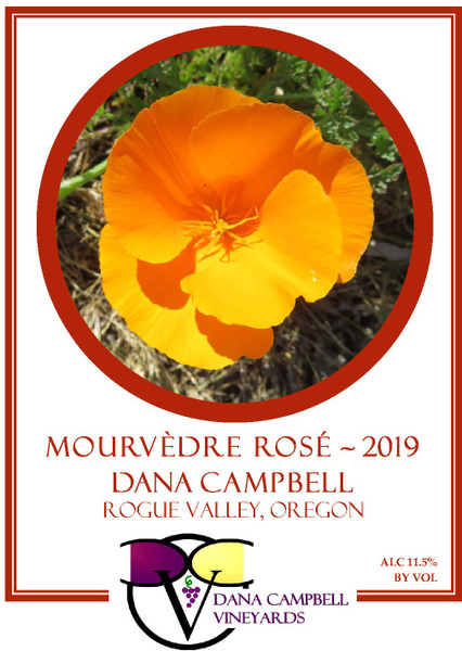 2019 Mourvedre Rose