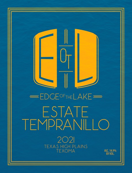 2021 Estate Tempranillo