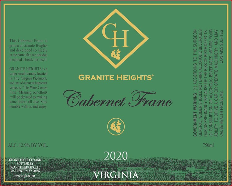 2020 Cabernet Franc