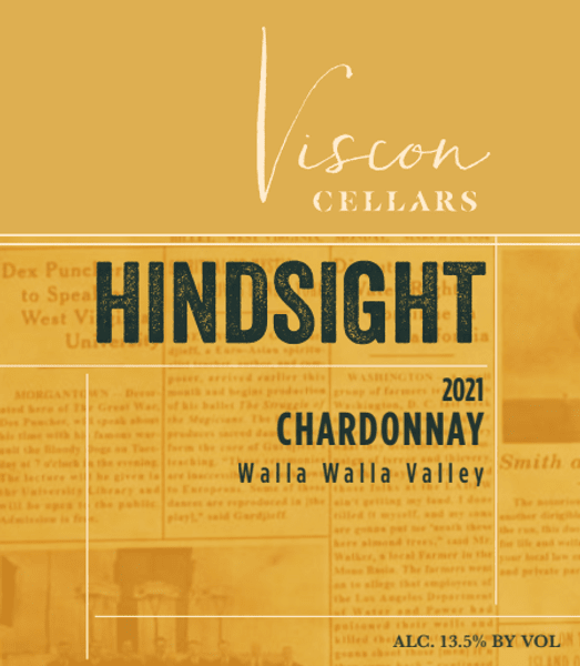 2021 Hindsight Chardonnay