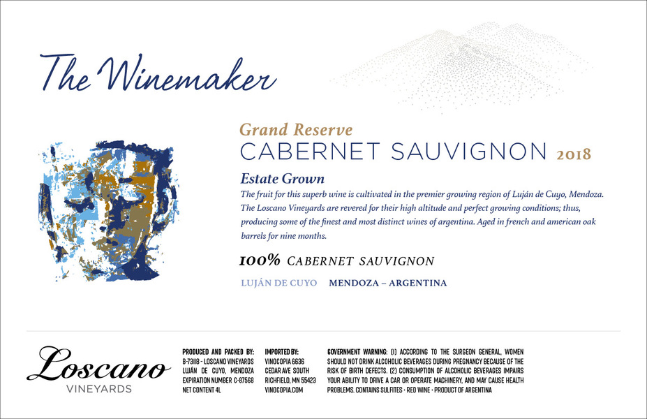 2019 4 Liter Insert Grand Reserve Cabernet Sauvignon