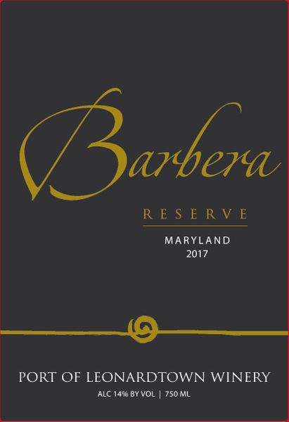 2021 Barbera Reserve