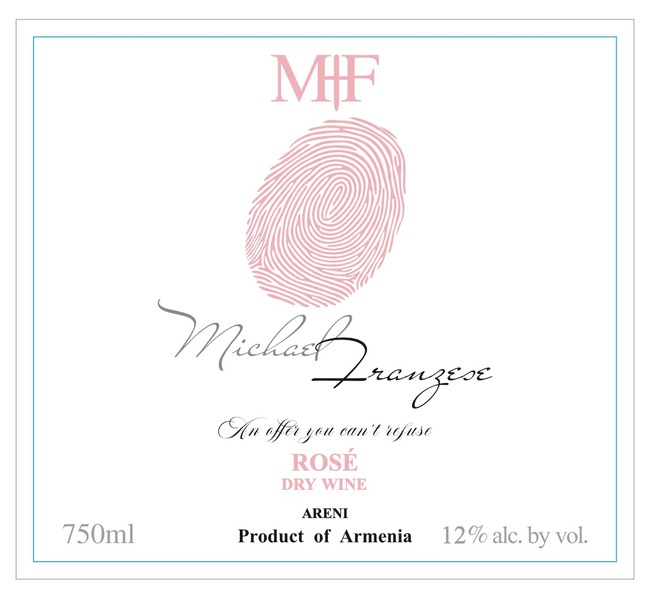 2020 Franzese Rosé Areni Dry Armenian Wine