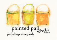 Painted Pail White