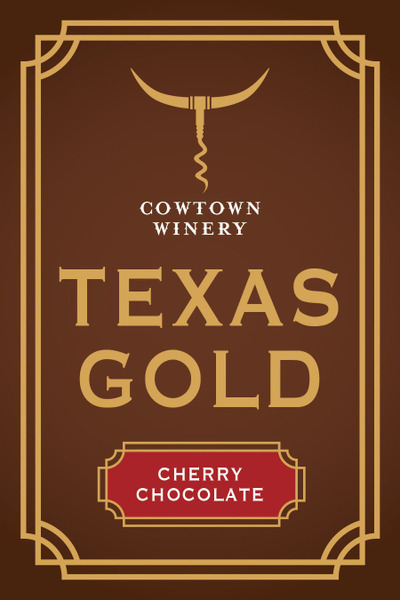 2020 Texas Gold Chocolate Cherry Dessert Wine