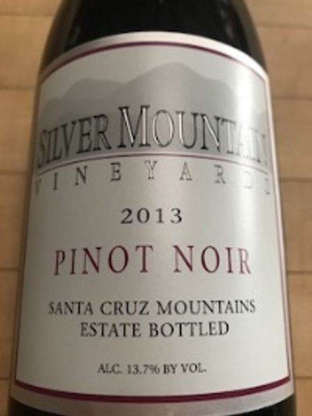 Silver Mountain Vineyards 2013 Estate Pinot Noir