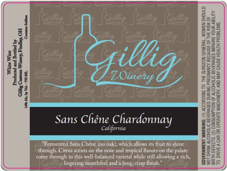 Sans Chene Chardonnay