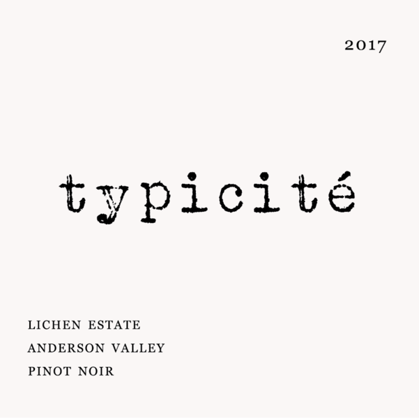 2017 Typicite Lichen Pinot Noir