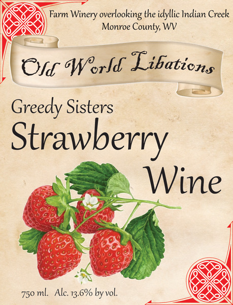 Greedy Sisters Strawberry Wine