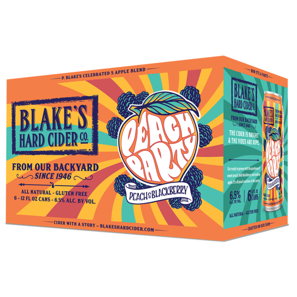 2023 Peach Party, Blake's Hard Cider, Cider