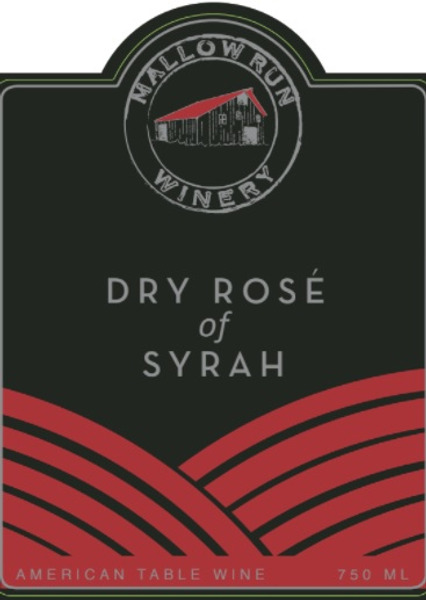 Dry Rose' of Syrah