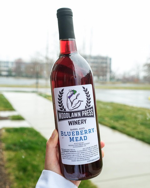 Barrel Aged Blueberry Mead