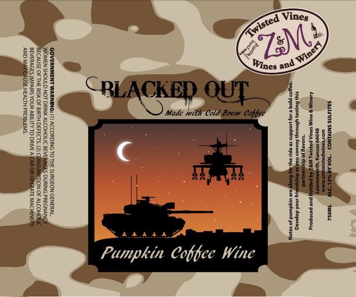 Blacked Out Pumpkin Coffee 