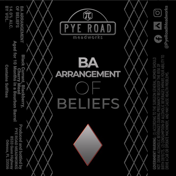 Bourbon BA Arrangement of Beliefs