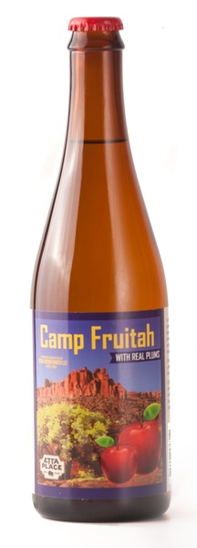 Camp Fruitah Cider with Plum Flavor