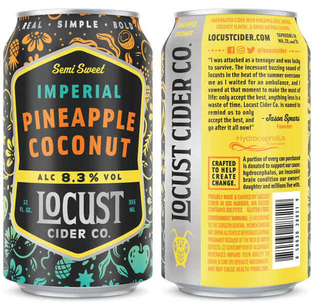 Imperial Pineapple Coconut Hard Cider 6 Pack