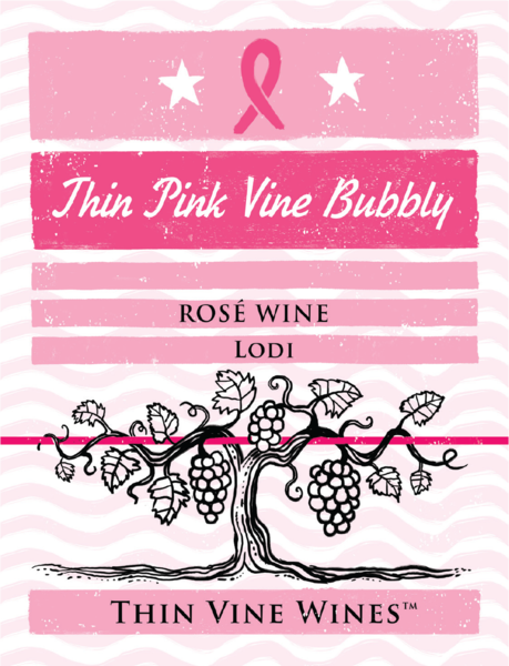 2018 Thin Pink Vine Bubbly Rosé