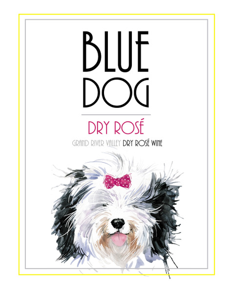 Blue Dog Dry Rosé