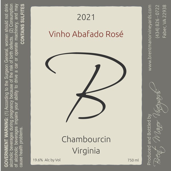 2021 Vinho Abafado Rosé