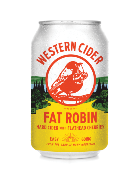 Fat Robin Hard Cider with Flathead Cherries