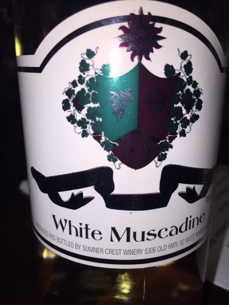 2018 White Muscadine