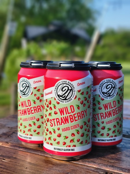 Wild Strawberry Hard Cider - 4-pack