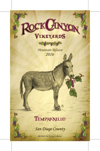 2016 Tempranillo 