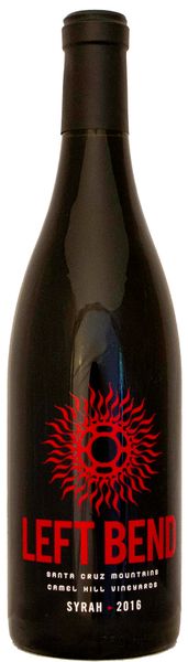 Left Bend Winery 2016 Santa Cruz Mountains Syrah