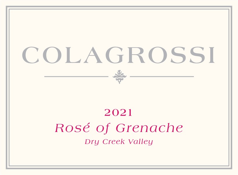 2021 ROSÉ of GRENACHE
