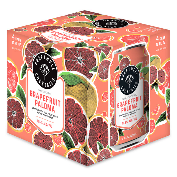 Craftwell Grapefruit Paloma 4 Pack