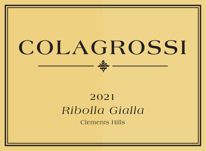 2021 RIBOLLA GIALLA