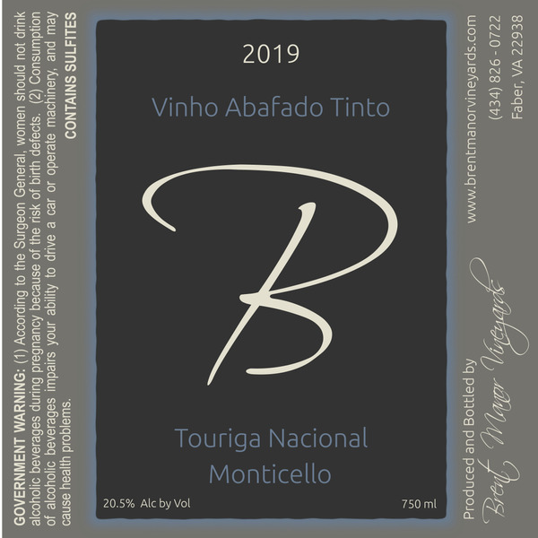 2019 Vinho Abafado Tinto