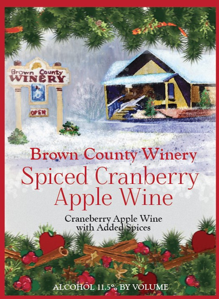 Spiced Cranberry Apple Wine