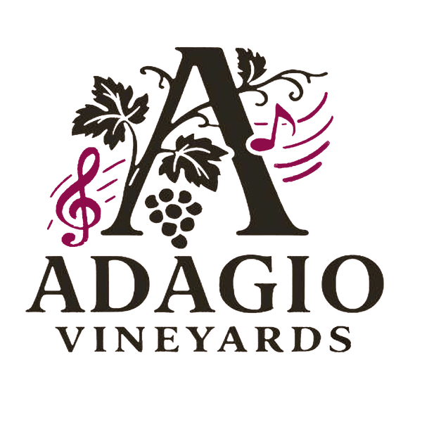 Logo for Adagio Vineyards