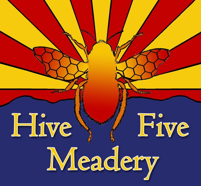 Brand for Hive Five Meadery
